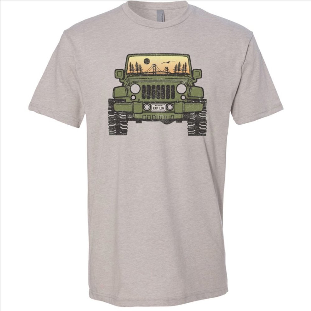 Jeep Explore Michigan Unisex Tee